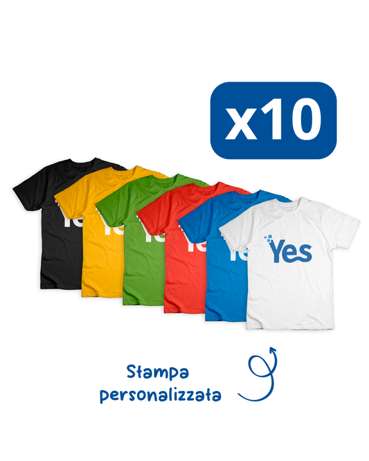 N.10 T-shirt stampate