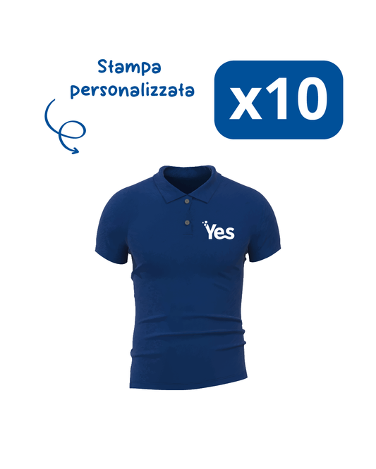 N.10 Polo stampate
