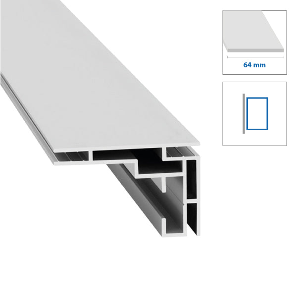 LIGHTBOX SLIM 100x100 con stampa in tessuto