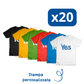 N.20 T-shirt stampate
