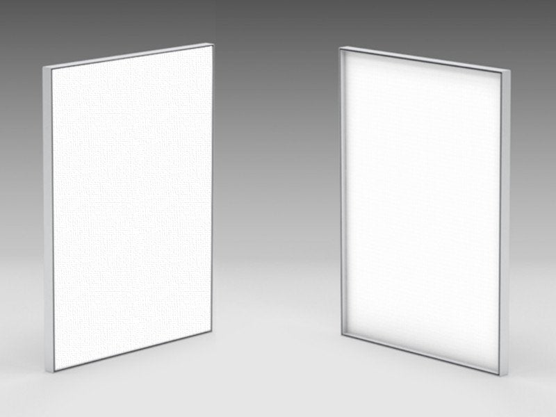 LIGHTBOX BIFACCIALE 50x70 con stampa in tessuto